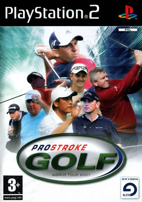 ProStroke Golf: World Tour 2007 box art for Playstation 2